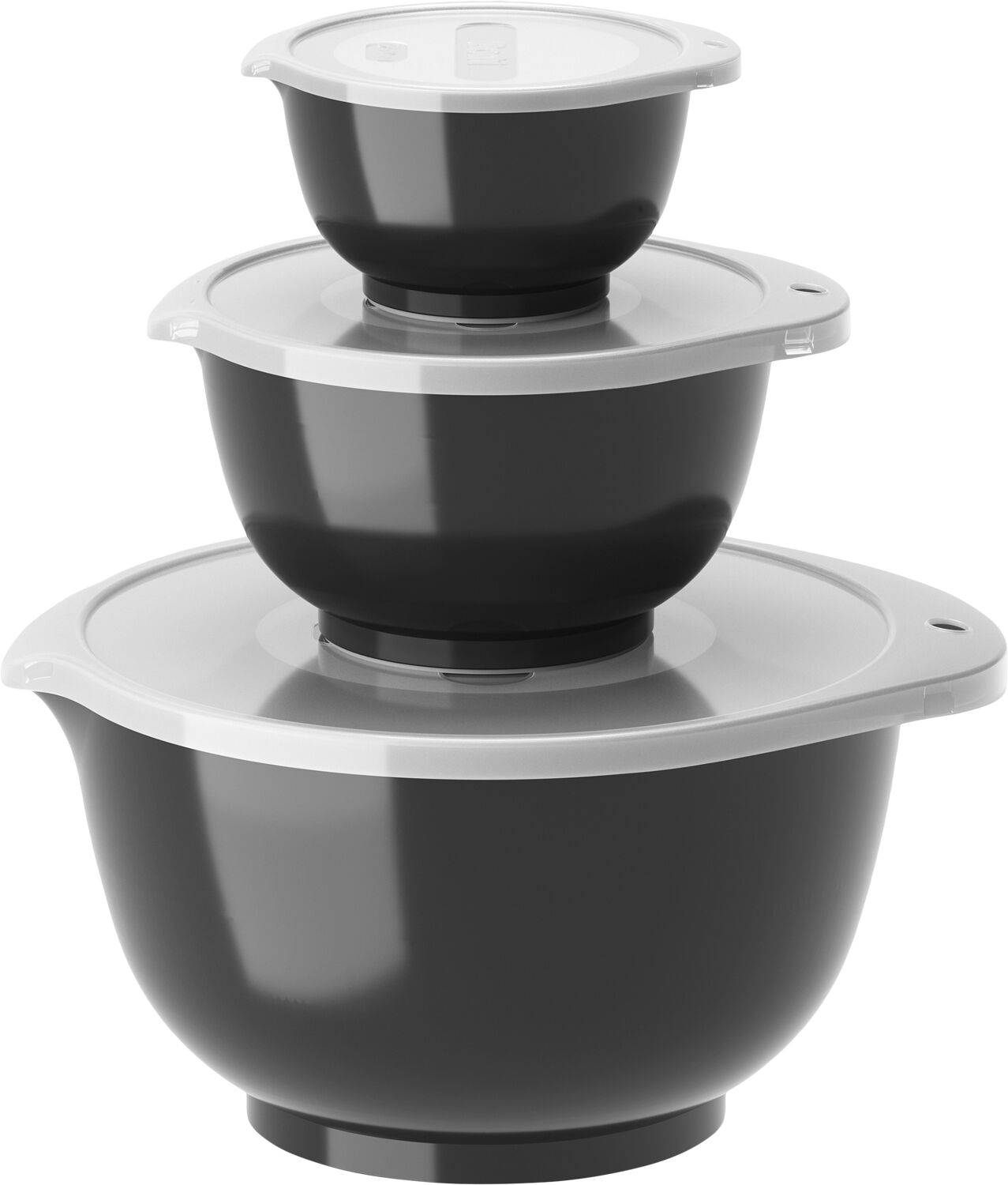 Margrethe-sett 6 dlr 0,25 + 0,75 + 3 L Svart