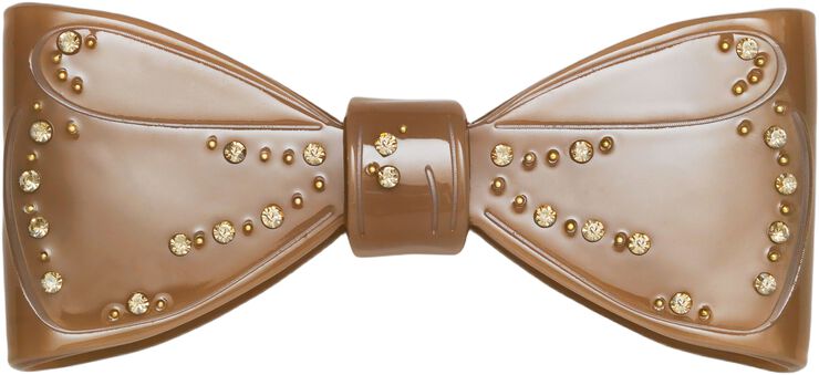 Ribin Hairclip, Mocha