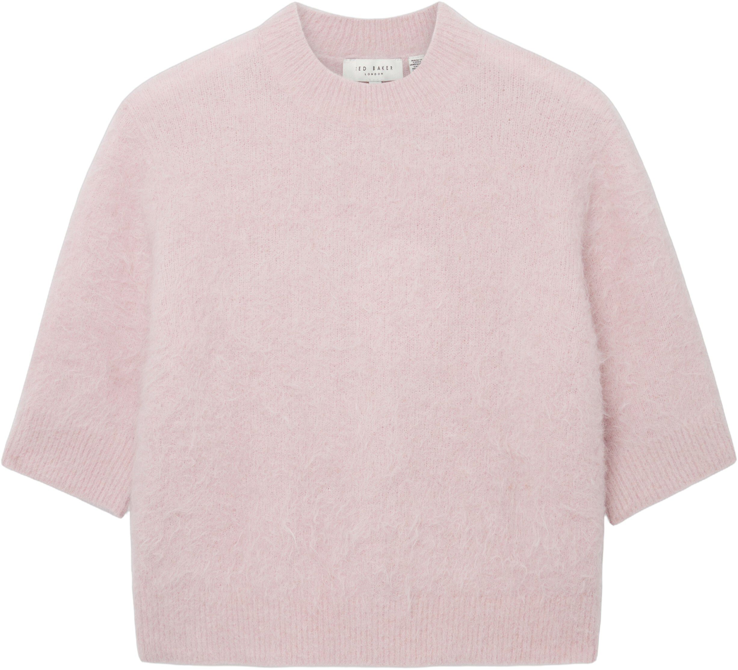 ANTATA Short Sleeve Alpaca Knit Top