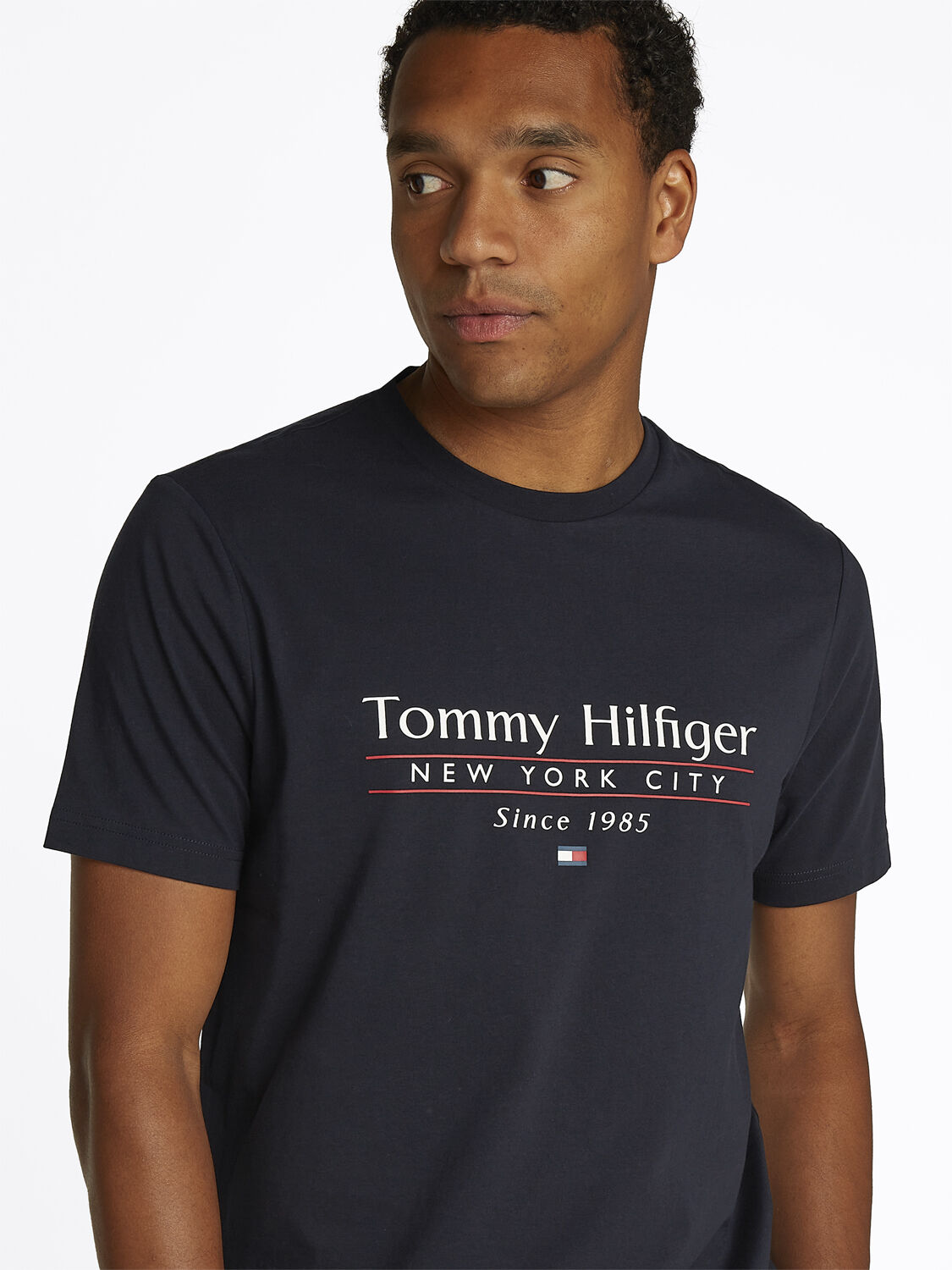 HILFIGER CENTER STACK TEE