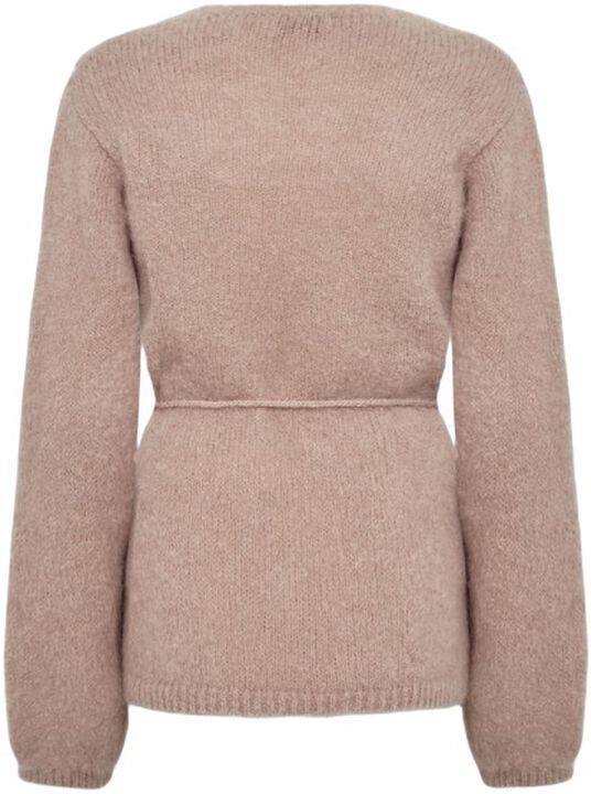 LR-NOREEN 7 Cardigan Lys brun