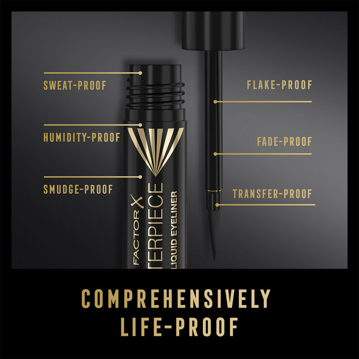 MAX FACTOR Masterpiece Liquid Eyeliner, Black, 2 g