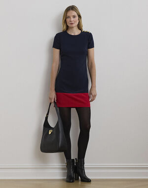 STRTCH MODERN CREPE-DRESS