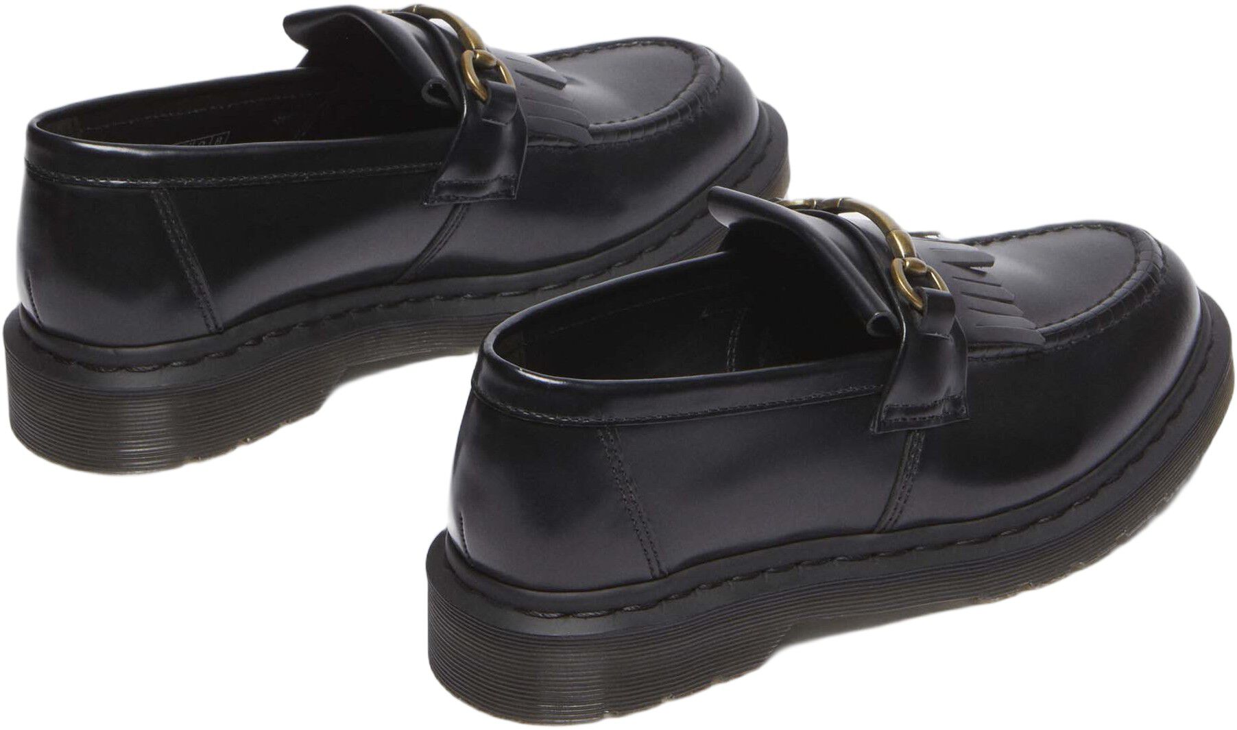 Adrian Snaffle Black Polished Smooth