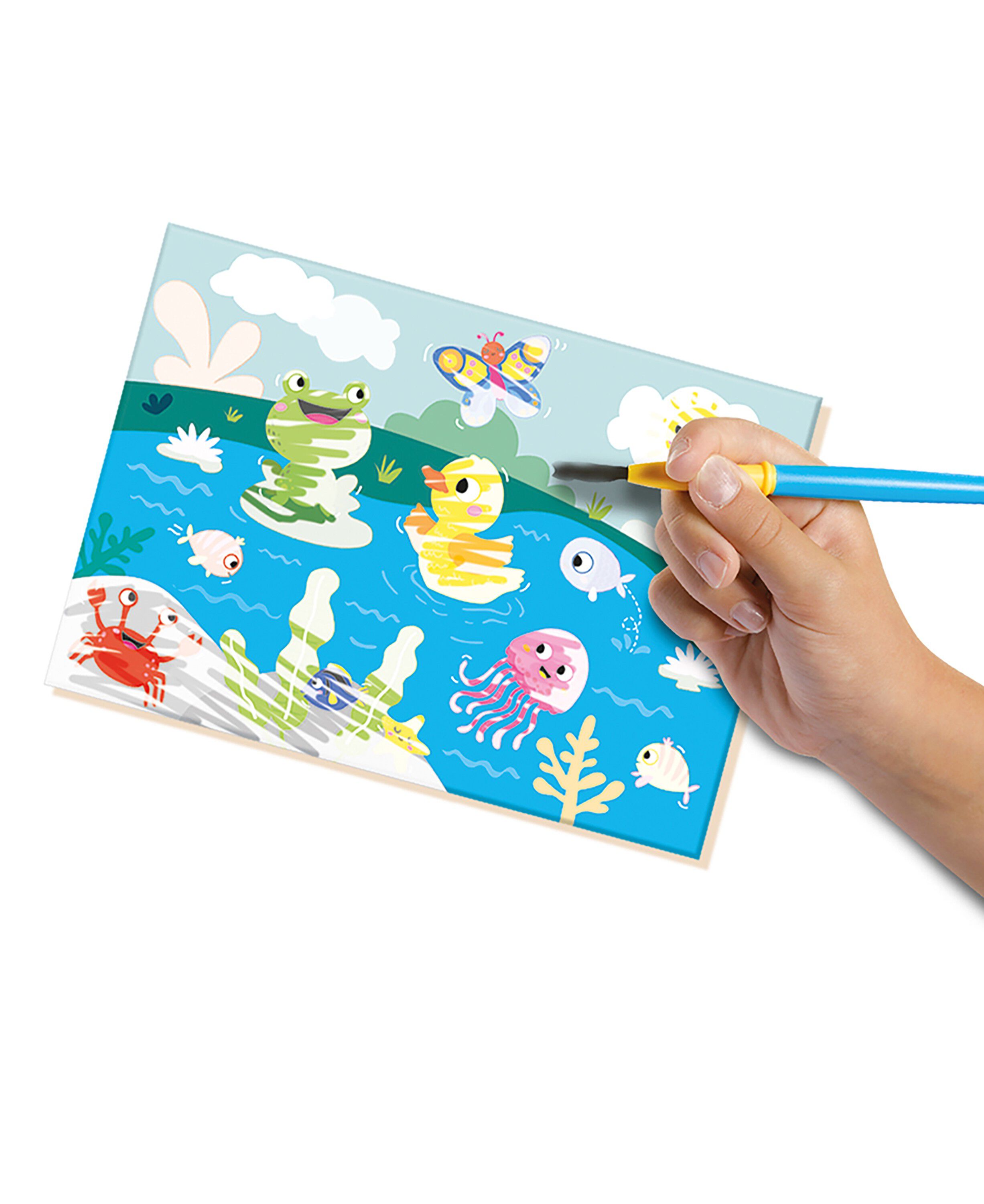 SES Creative - Mit f&oslash;rste - Maling med vandfarver - Skjulte