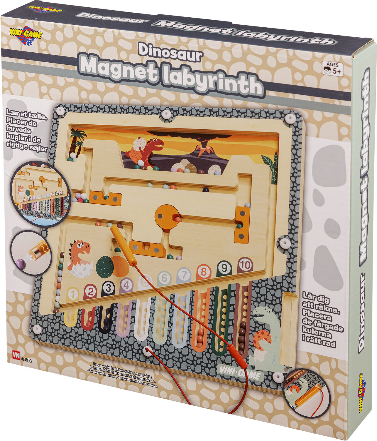 DINOSAUR TR&AElig;/MAGNET SPIL