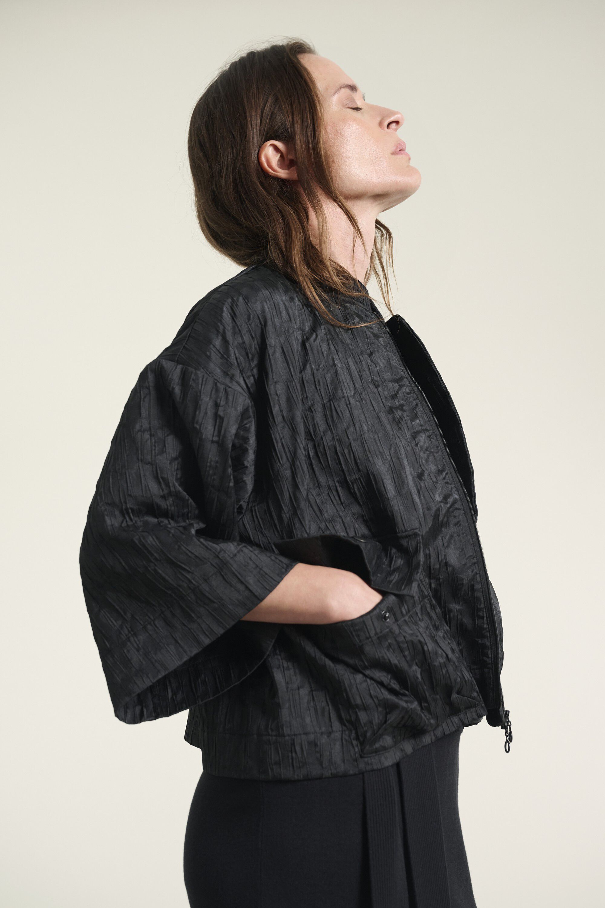 Baburu jakke med krave