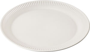 Tallerken, hvit, Ø19 cm