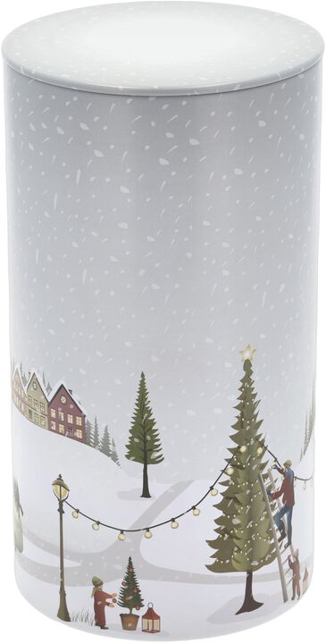 Kakeboks Vinter 10 x 18,5 cm Arctic Ice Metall