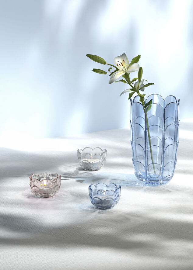 Lily Fyrfadsstage Ø7 cm klar