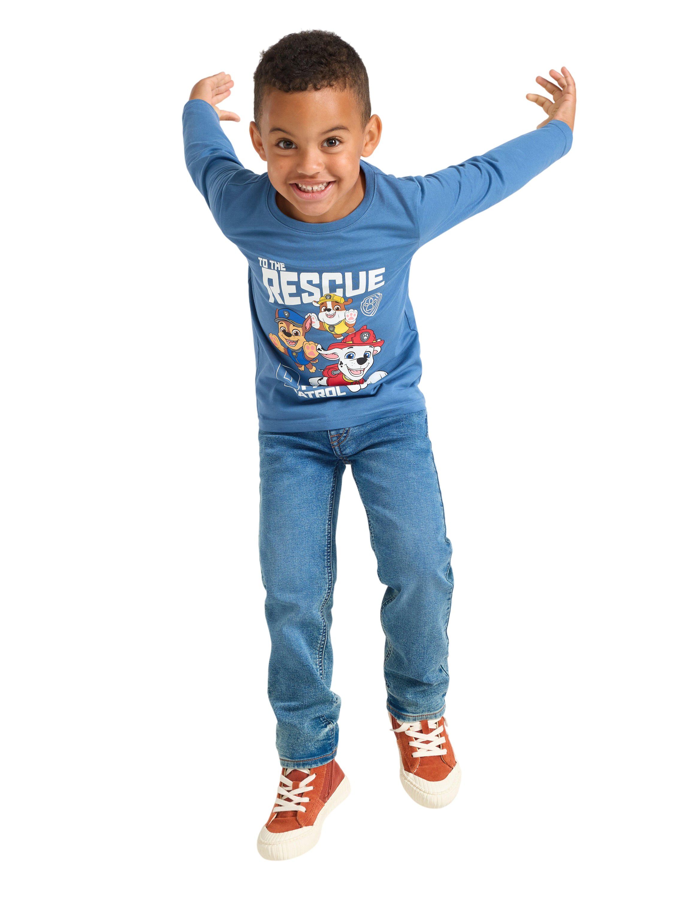 Top in soft cotton jersey with long