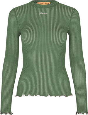 2355 Lux Seamless, Long Sleeve Crewneck