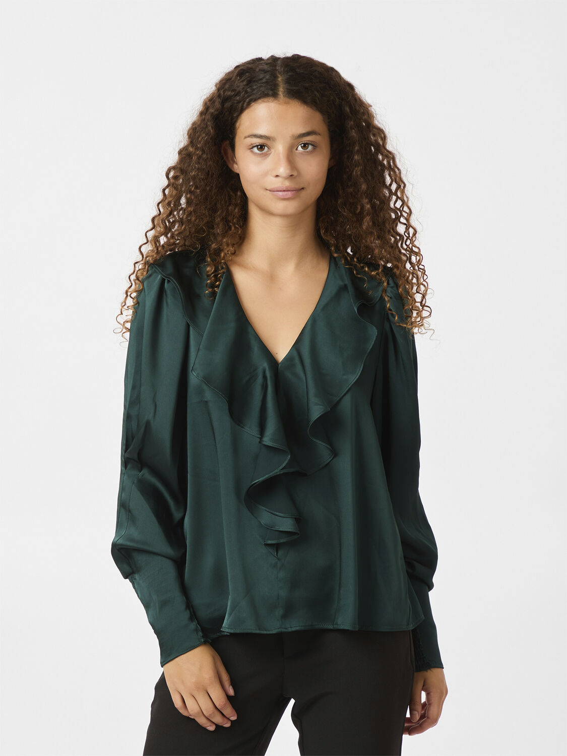 Sandie Sateen Blouse
