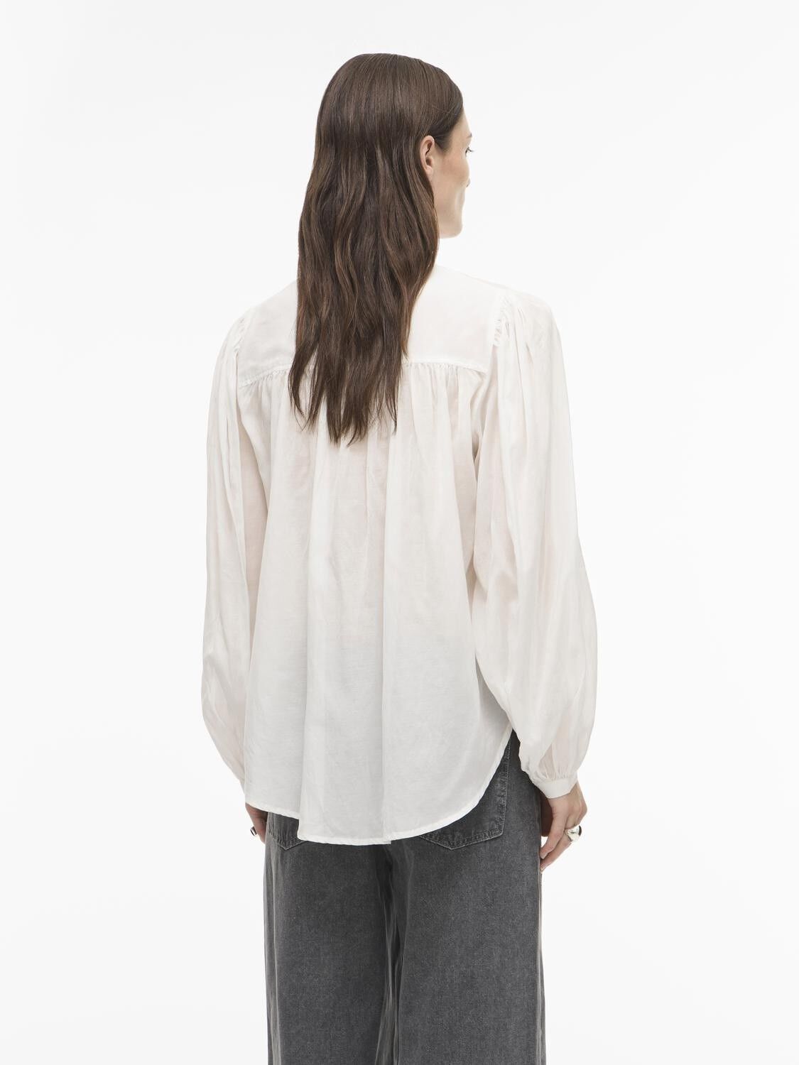 ROUSALLY L/S CHINA COLLAR SHIRT