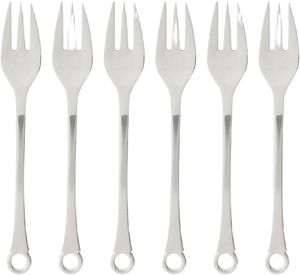 Kakegaffel Pantry 16 cm 6 stk. Matt/Blankt stål