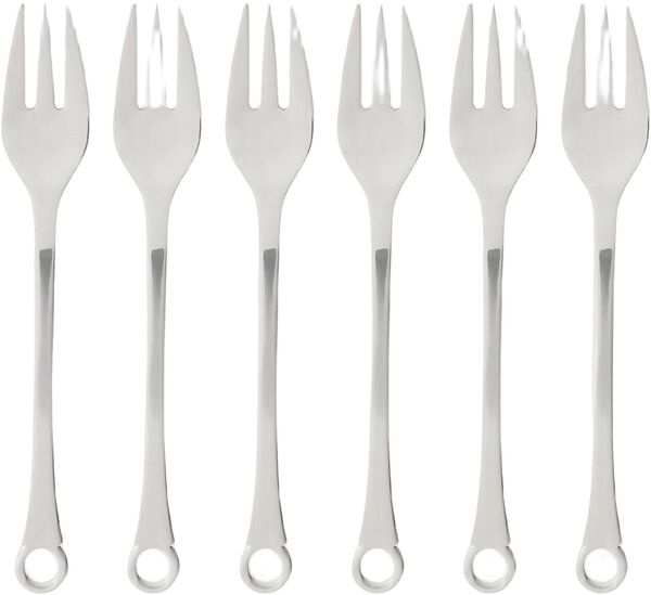 Kakegaffel Pantry 16 cm 6 stk. Matt/Blankt stål