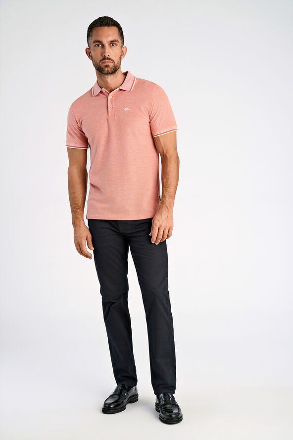 Organic cotton polo S/S
