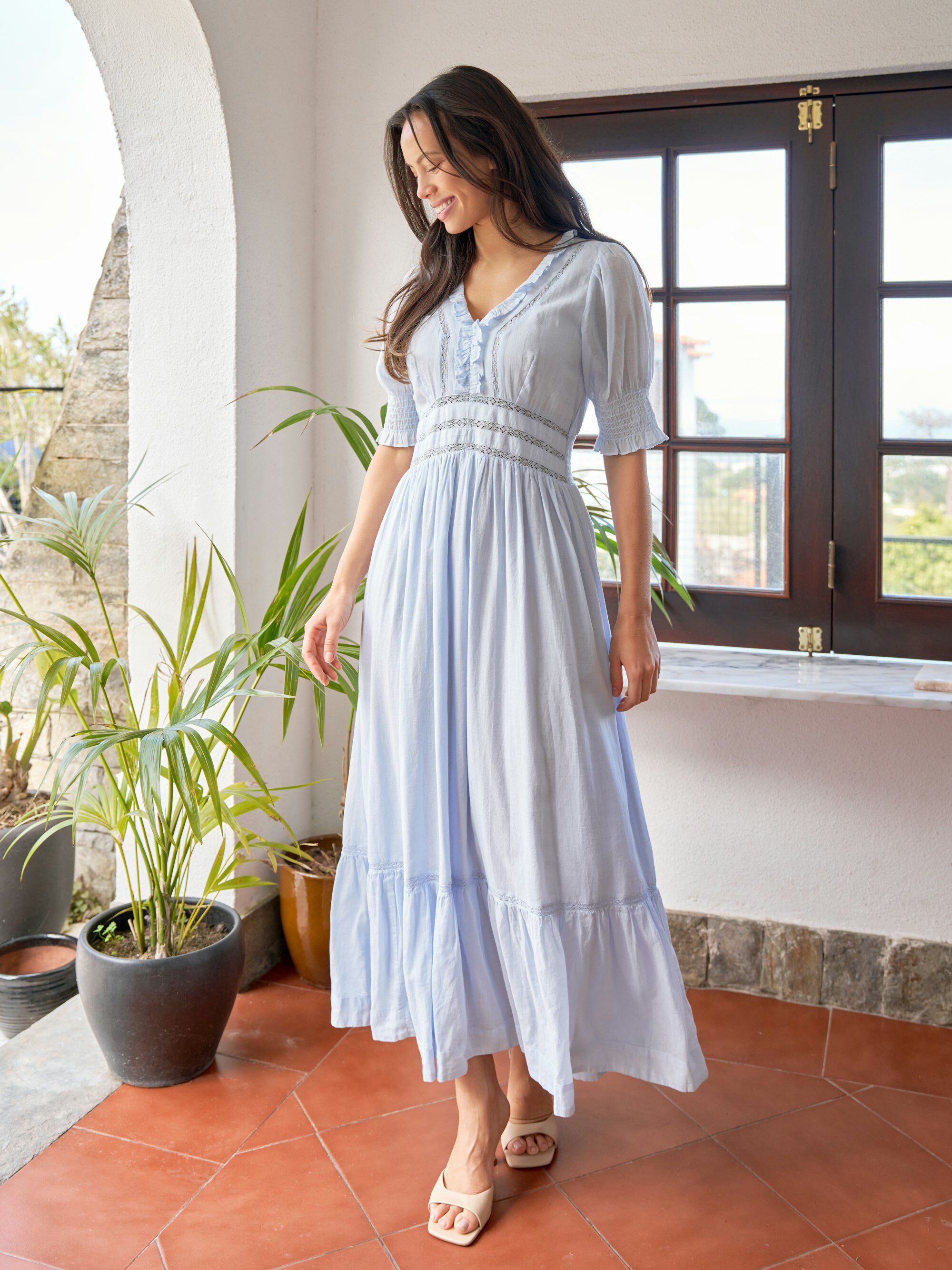 Alvina S Voile Dress
