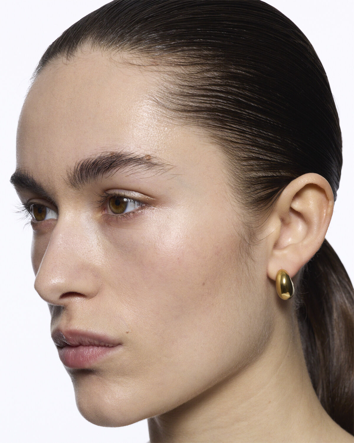 Tryvann Pillow Earring Gold