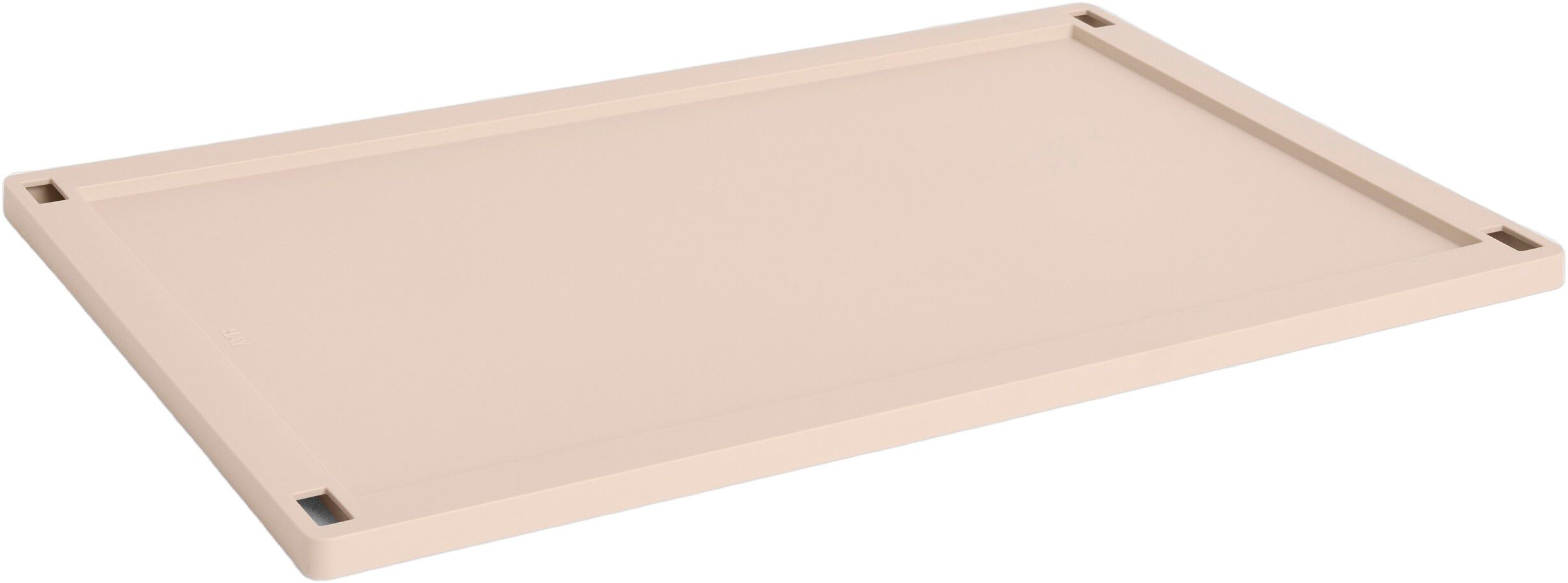 HAY Colour Crate Lid Plastic-Large-Powder