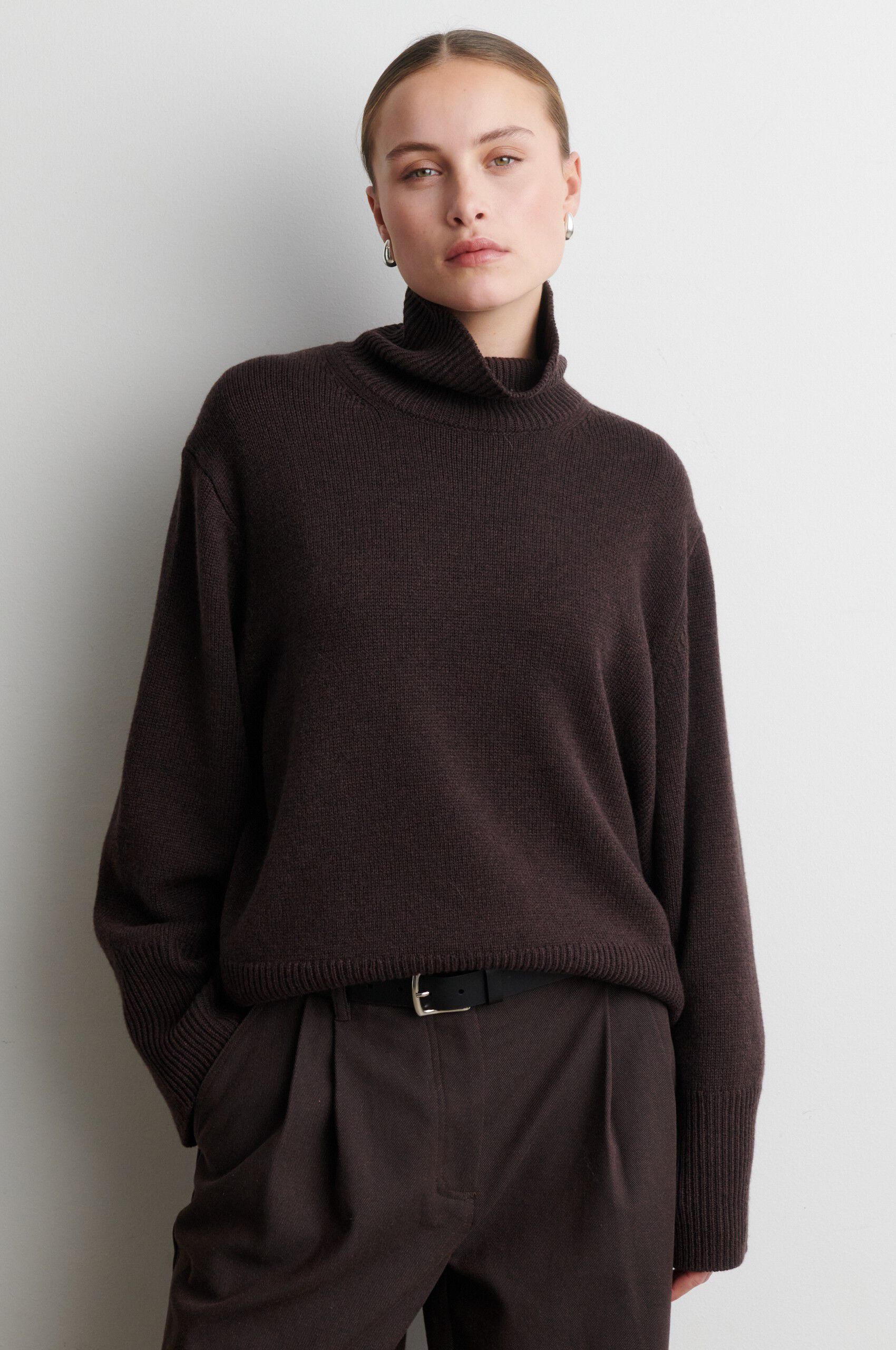 Alpha Knit T-Neck
