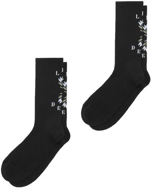 Logo Flower Socks 2-Pack