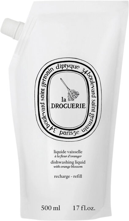 Refill for dishwashing liquid with orange blossom