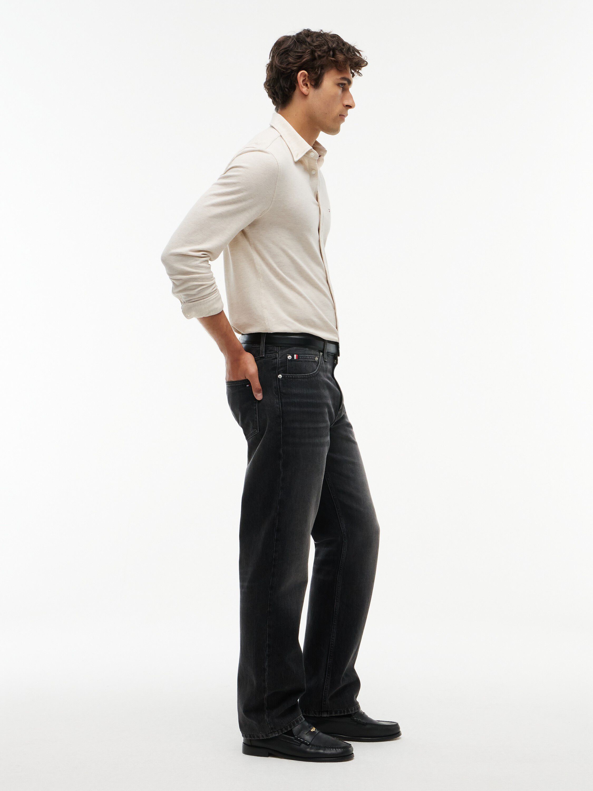 Dover Regular Straight Whiskered Jeans