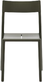 May Chair, Outdoor, Steel, Dark Green