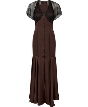 Lace Maxi V-Neck Dress