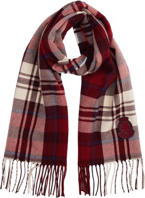 TH CREST CHECK SCARF