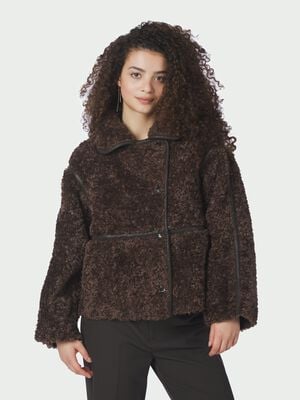 Castor Faux Fur Jacket