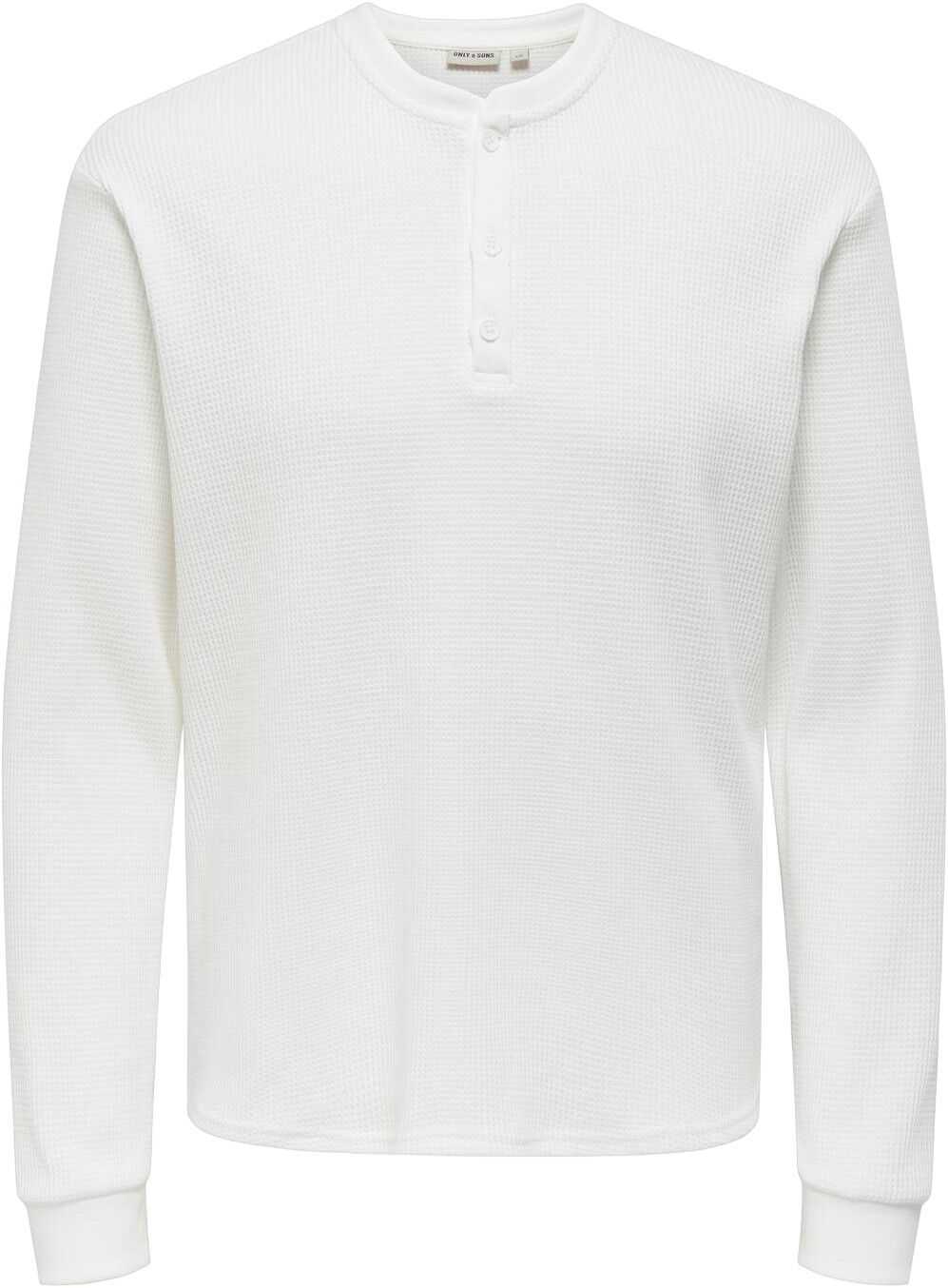 ONSTOBIE REG LS HENLEY TEE NOOS
