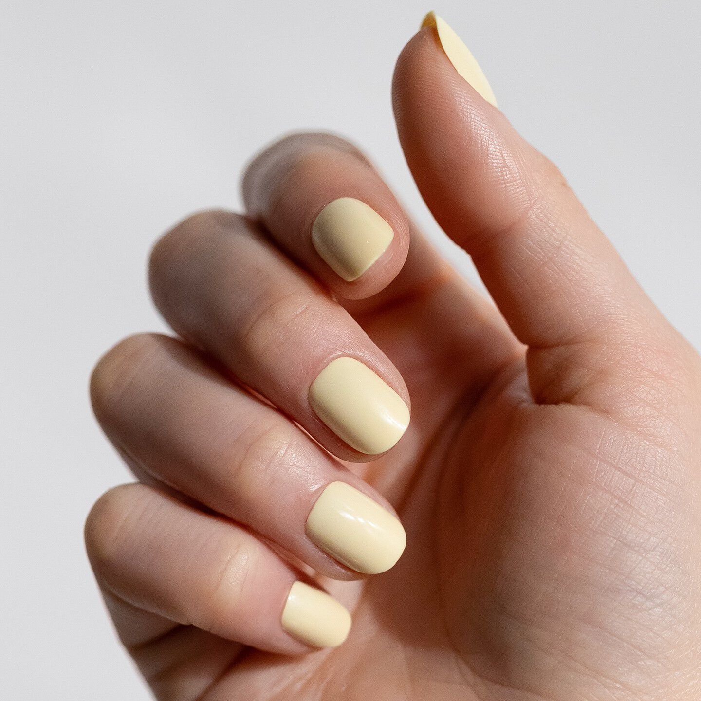 Butter Yellow, Short Squoval