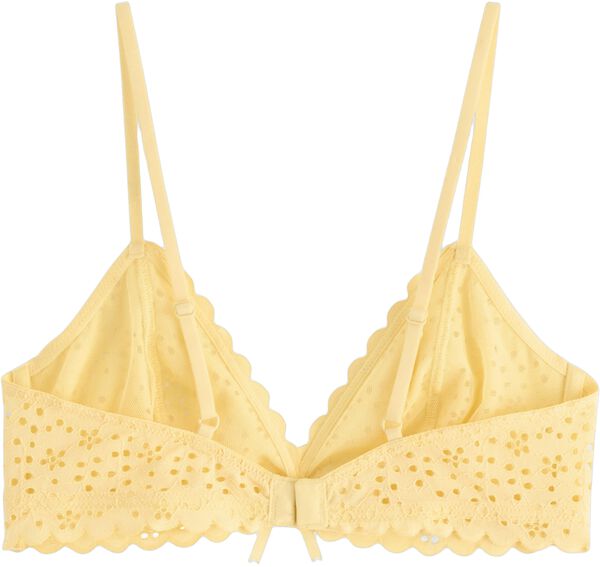 Bralette med blonder