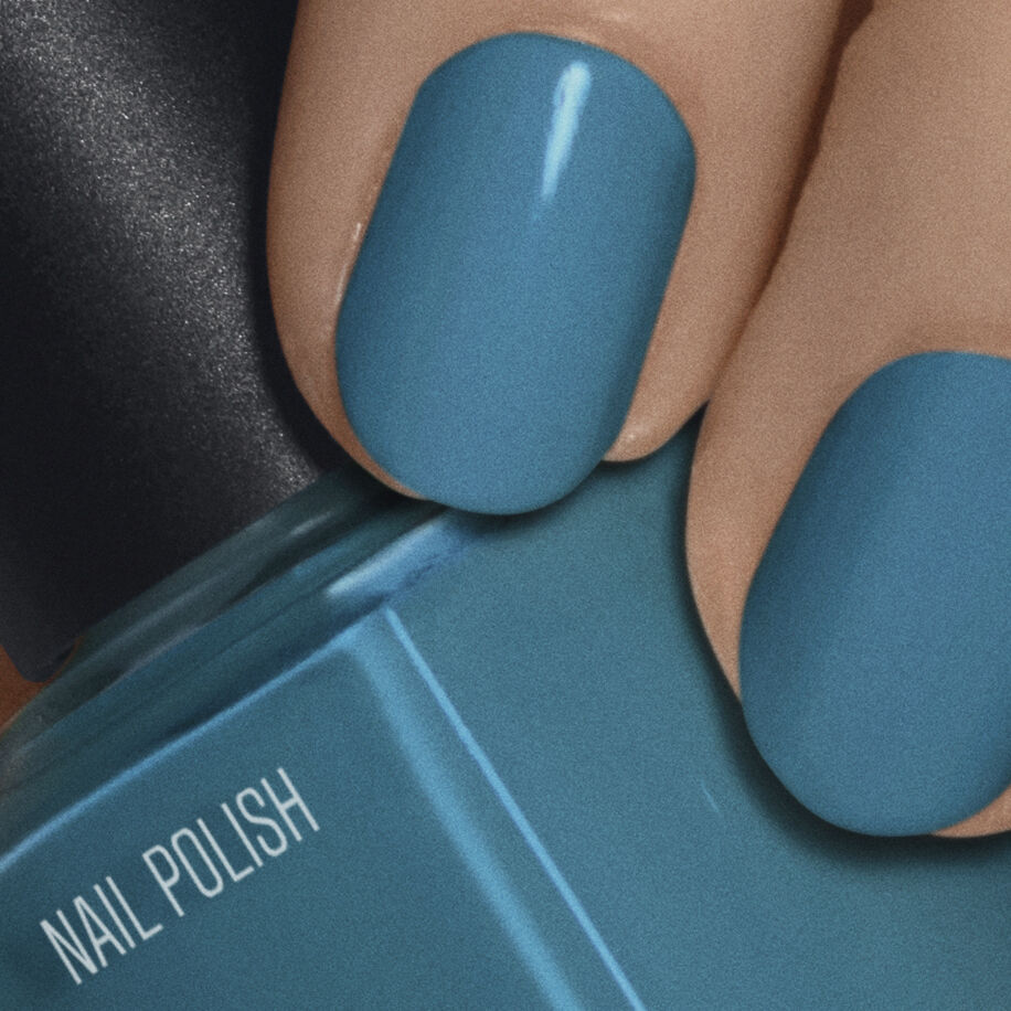 Nail Polish Teal Blue