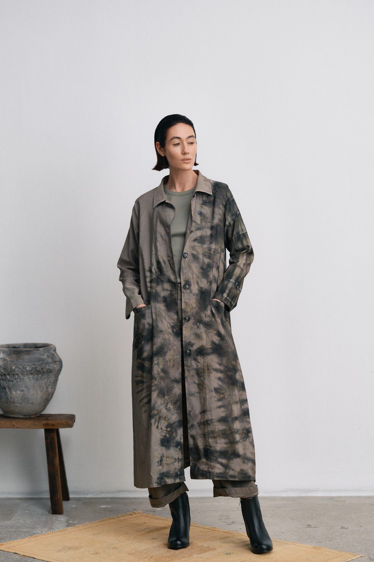 Lava long coat - Celine