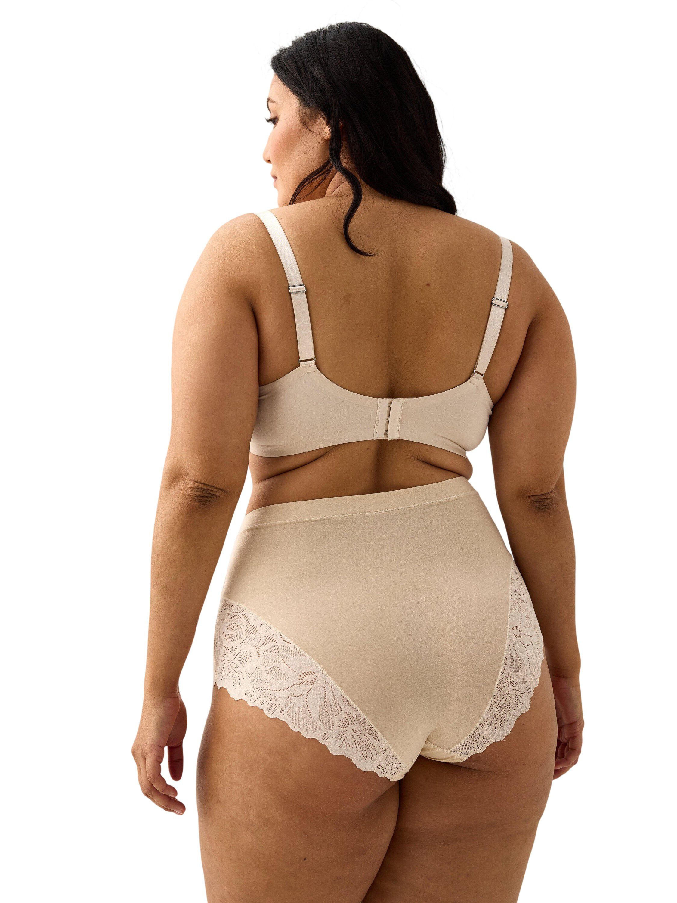 En komfortabel balconette-BH med fi