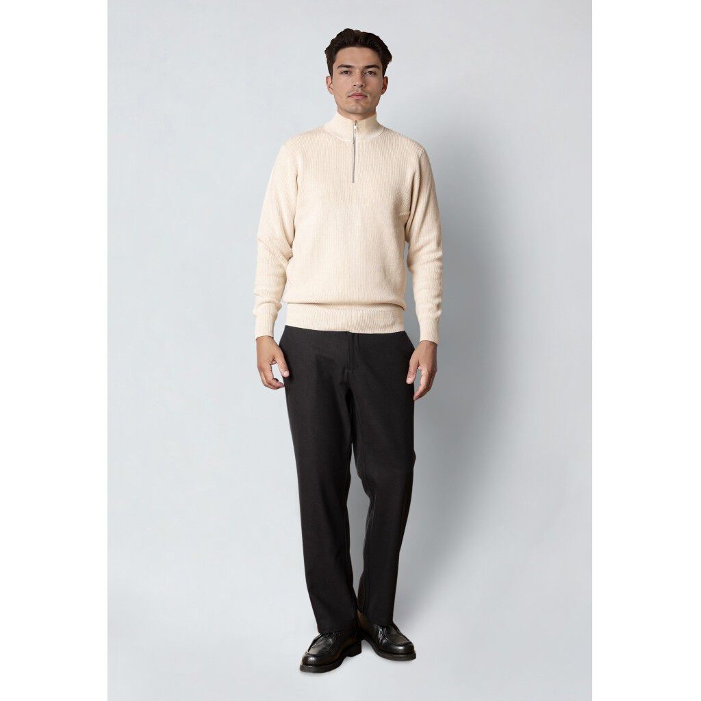 Mario half-zip knit