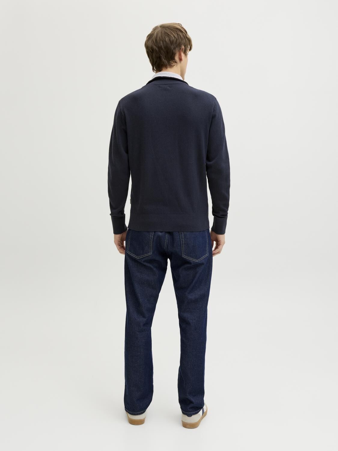 JREBBEATON KNIT HALF ZIP