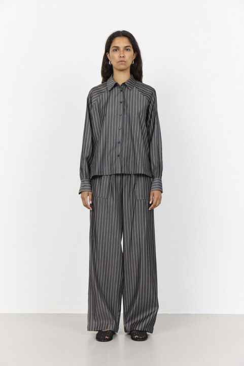 LR-KAYA 1 Skjorte Mørk brun