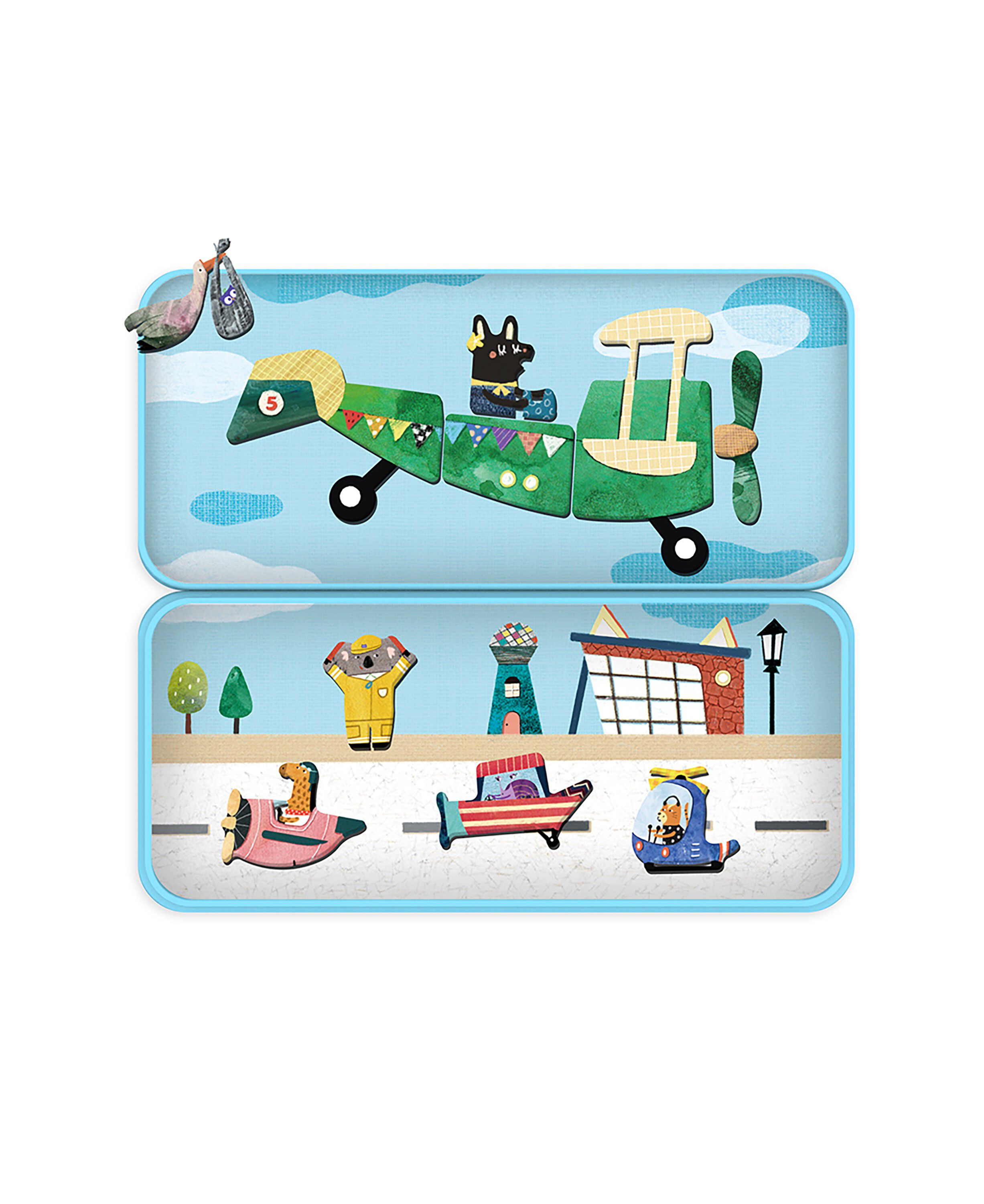 mierEdu - Magnetisk rejses&aelig;t - Flyvemaskiner