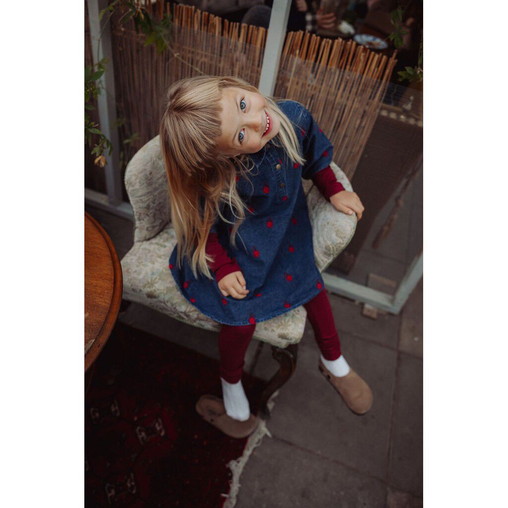 Donna Embr Shirt Dress