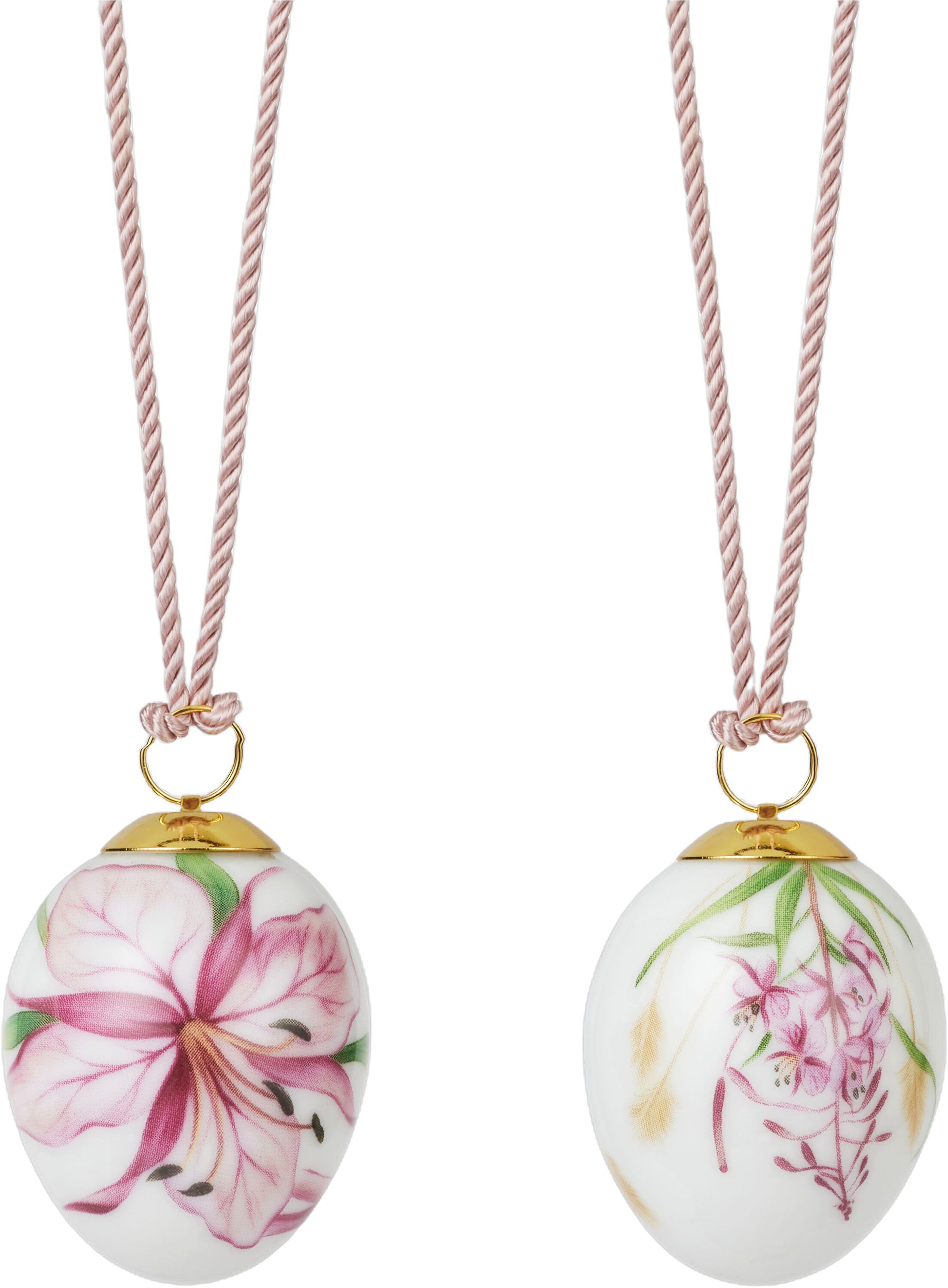 Mini &aelig;g gederamsblomster 2 stk