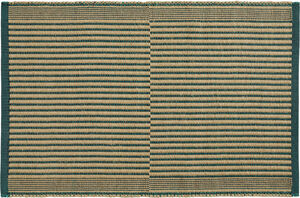 Tapis Mat-60 x 95-Black and green