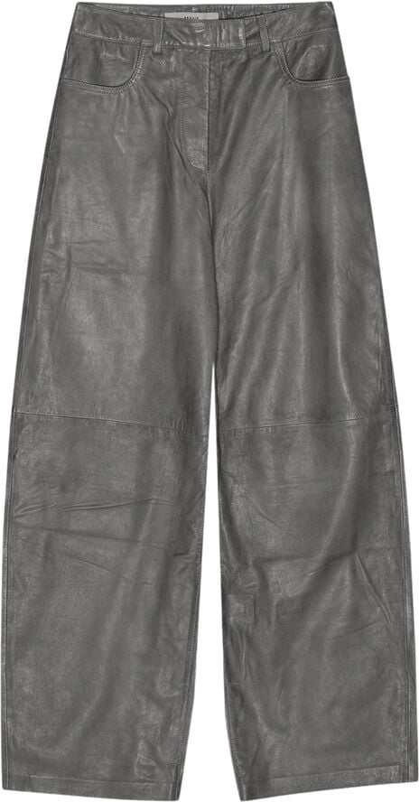 Cocoon Leather Pants