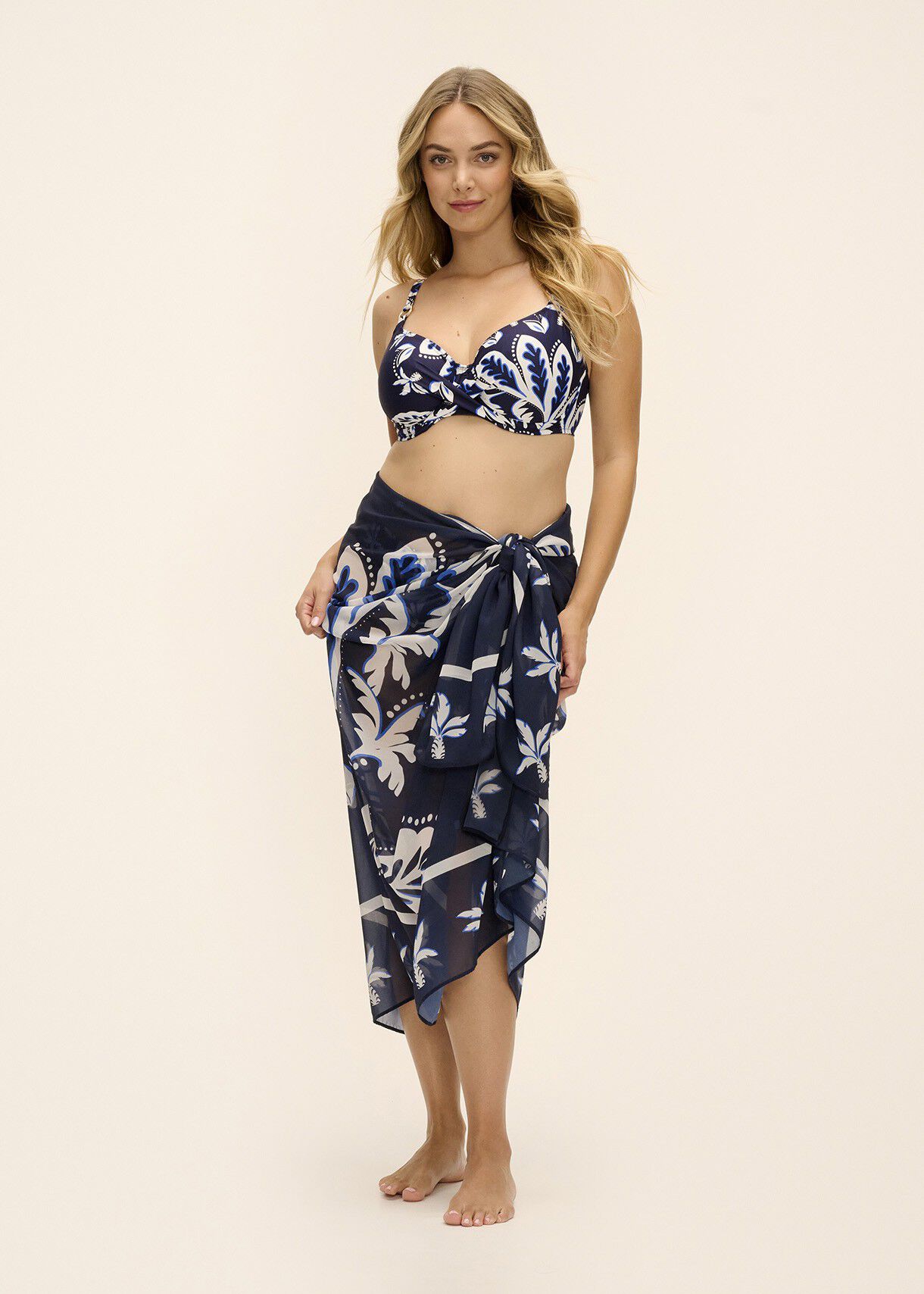 PLAYA AZUL UW FULL CUP BIKINI TOP