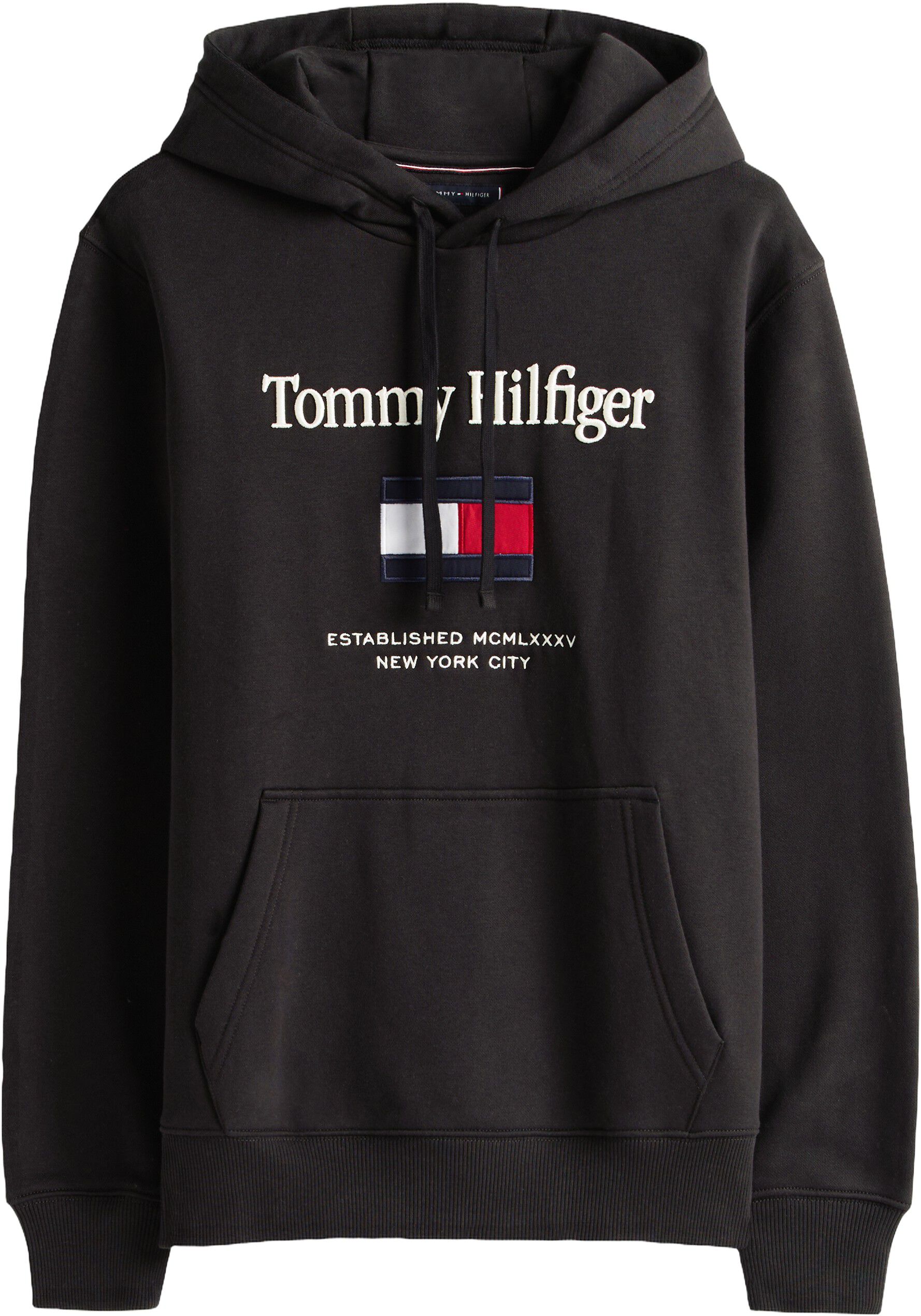 TOMMY EMBRO FLAG HOODIE