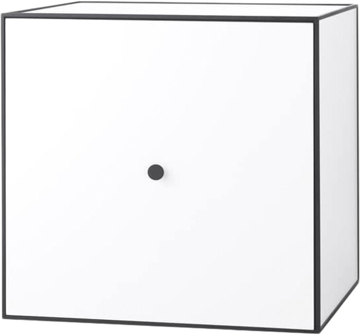 Frame 49 med låge og hylde - Hvid