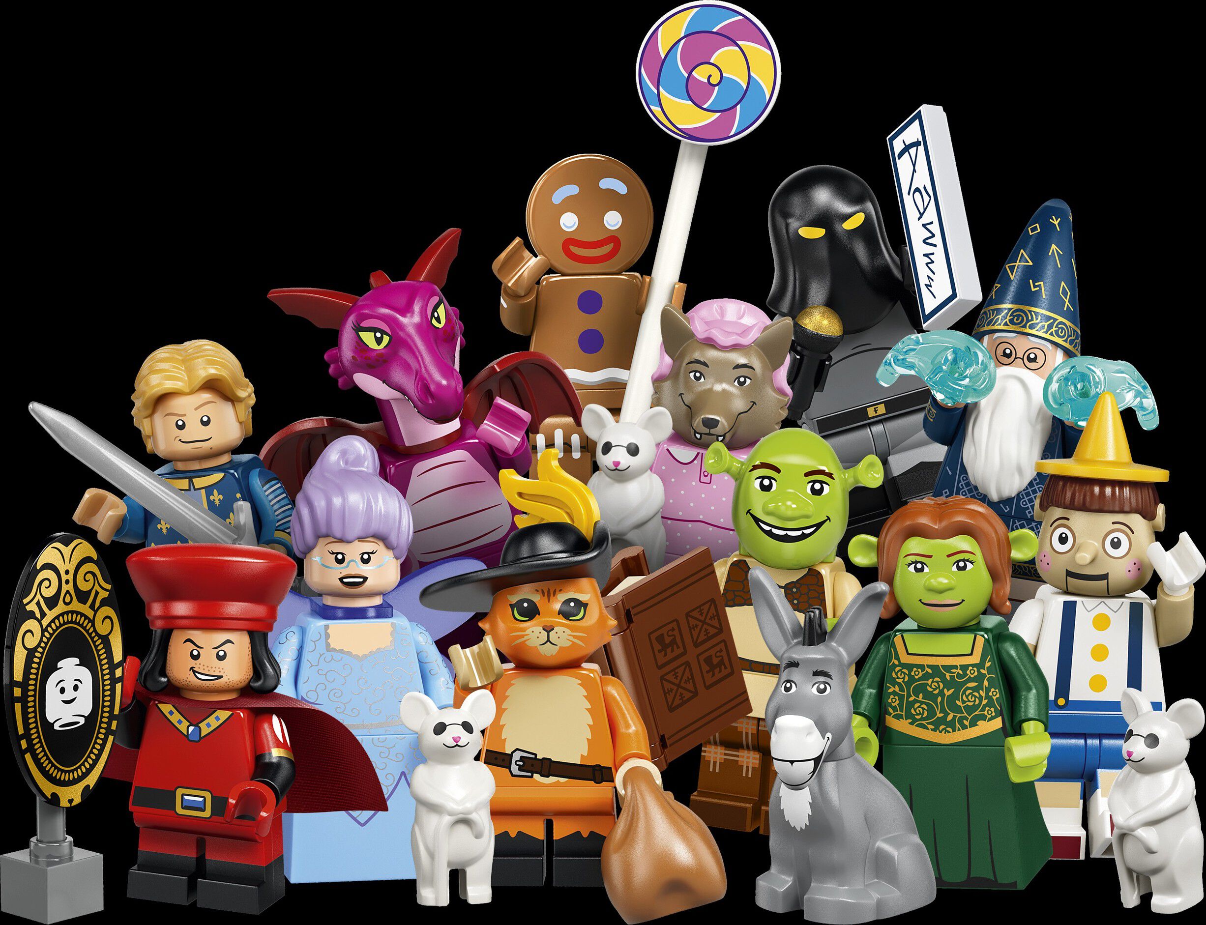 Shrek minifigur 71053